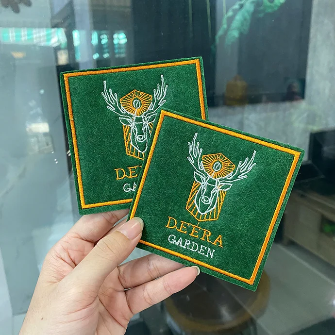 LÓT LY VẢI NỈ THÊU LOGO