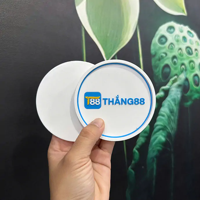 LÓT LY CAO SU IN LOGO - QUÀ TẶNG DOANH NGHIỆP THIẾT THỰC, NÂNG TẦM THƯƠNG HIỆU