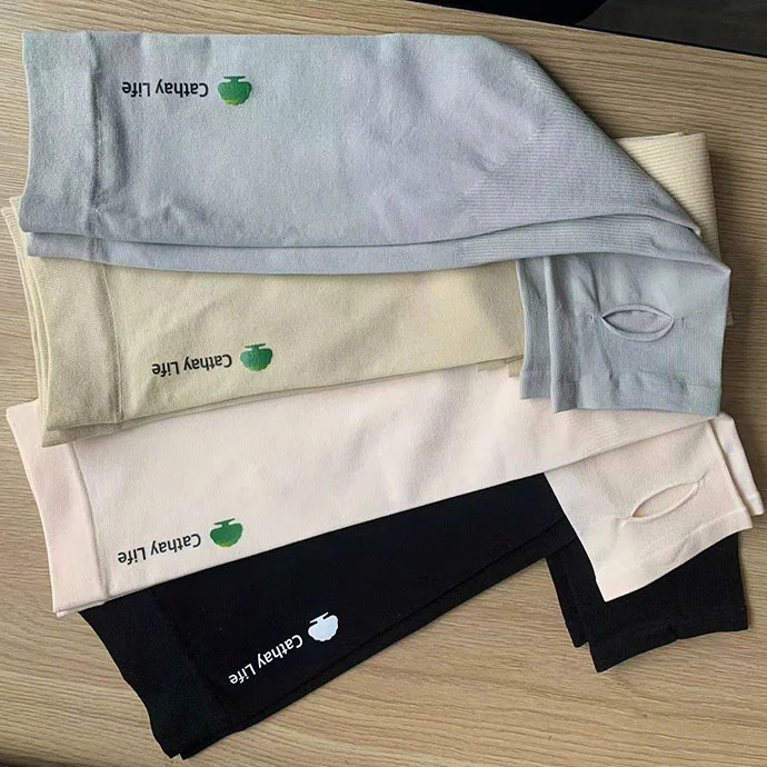 GĂNG TAY CHỐNG NẮNG XỎ NGÓN IN LOGO CAO CẤP