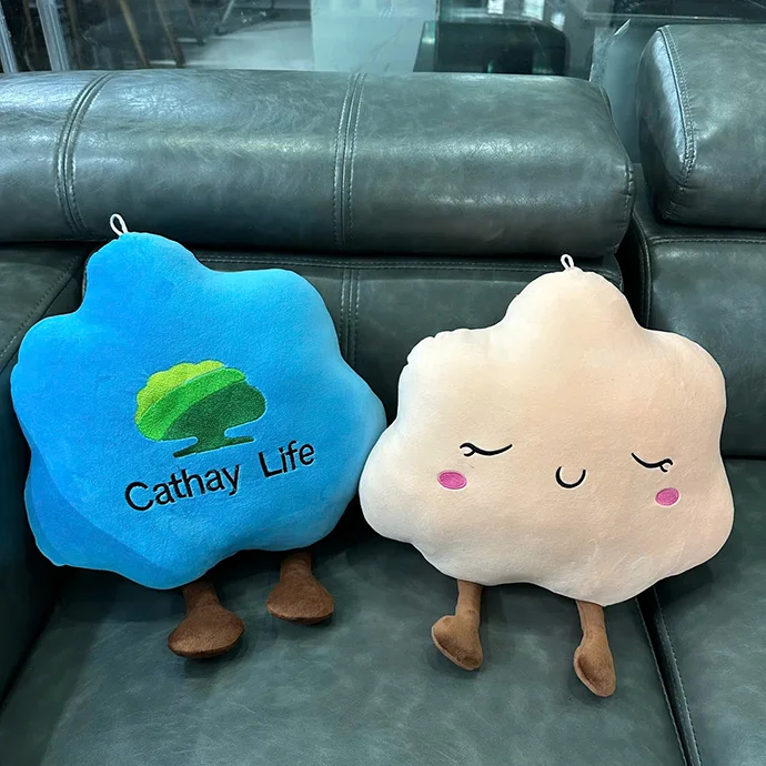 GẤU BÔNG DỄ THƯƠNG THÊU LOGO THEO YÊU CẦU