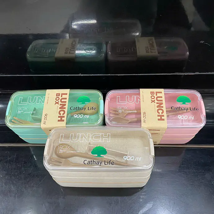 HỘP CƠM IN LOGO CATHAY LIFE 900ML – GIẢI PHÁP TIỆN LỢI CHO DÂN VĂN PHÒNG