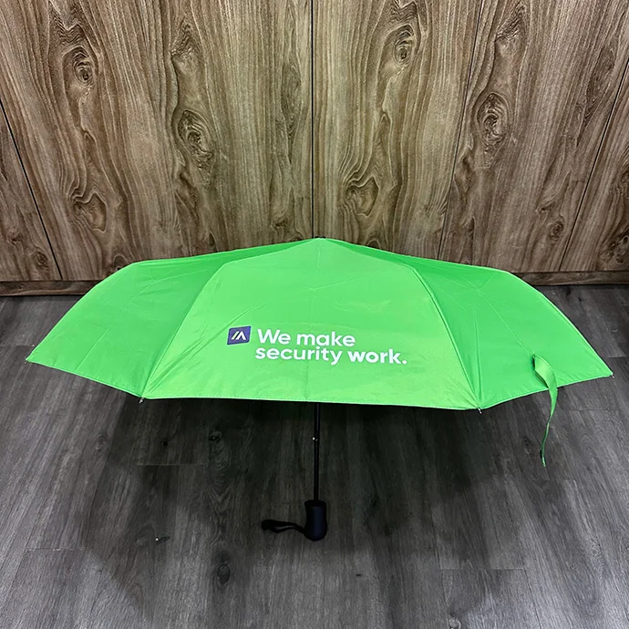 DÙ GẤP GỌN TỰ ĐỘNG 1 CHIỀU IN LOGO