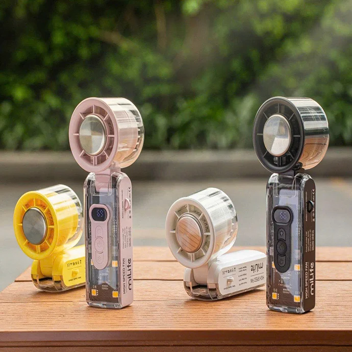 QUẠT CẦM TAY BĂNG LẠNH MILIFE F9P - QUÀ TẶNG DOANH NGHIỆP TIỆN ÍCH IN LOGO THEO YÊU CẦU