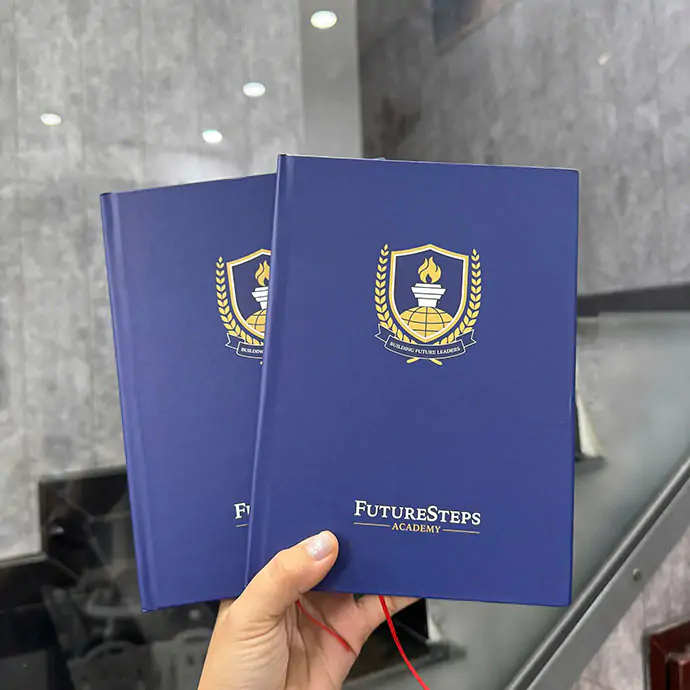 SỔ BÌA BỒI CARTON IN LOGO CAO CẤP - QUÀ TẶNG DOANH NGHIỆP NHẬN DIỆN THƯƠNG HIỆU