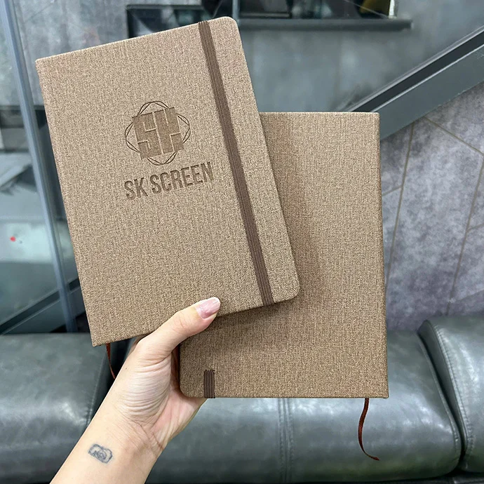 SỔ TAY DẬP LOGO THEO YÊU CẦU - QUÀ TẶNG DOANH NGHIỆP SANG TRỌNG, GIÁ TỐT