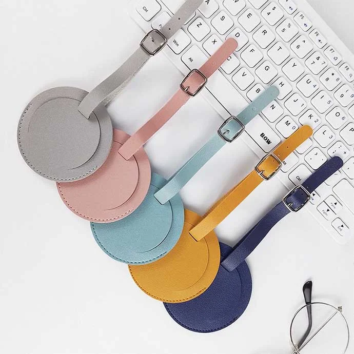 TAG TREO HÀNH LÝ HÌNH TRÒN - THẺ TREO HÀNH LÝ IN LOGO THEO YÊU CẦU