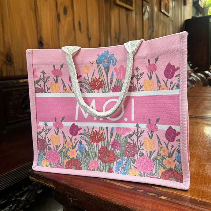 TÚI VẢI CANVAS IN CHUYỂN NHIỆT - QUÀ TẶNG DOANH NGHIỆP Ý NGHĨA