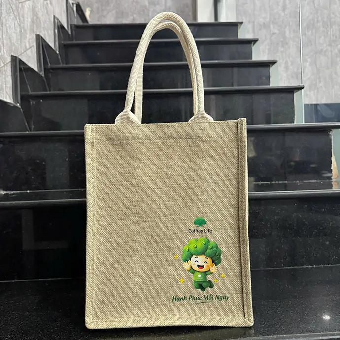 TÚI VẢI CÓI IN LOGO THEO YÊU CẦU - QUÀ TẶNG DOANH NGHIỆP GIÁ RẺ, THÂN THIỆN MÔI TRƯỜNG