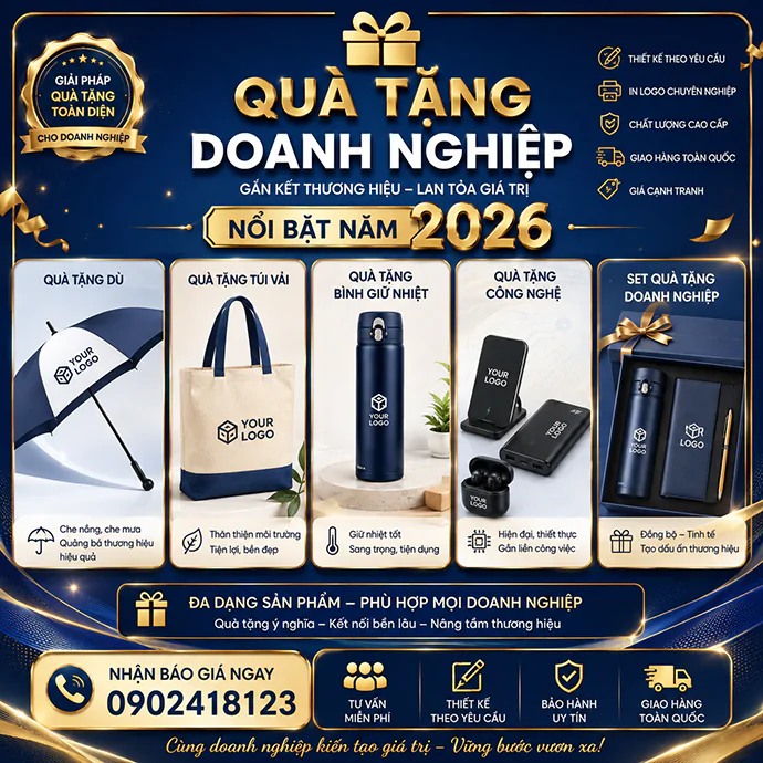 QUÀ TẶNG DOANH NGHIỆP THÁNG 8 - THỜI ĐIỂM VÀNG ĐỂ TRI ÂN KHÁCH HÀNG VÀ XÂY DỰNG THƯƠNG