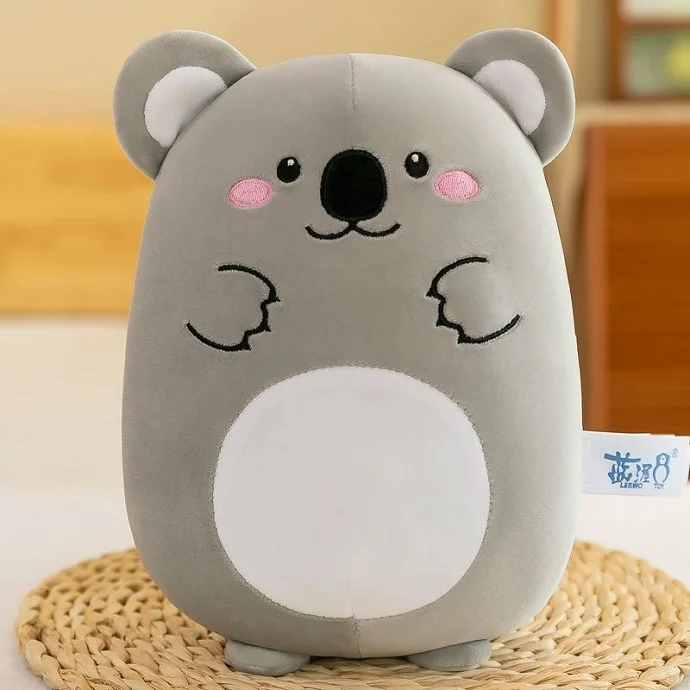 GỐI BÔNG GẤU KOALA DỄ THƯƠNG THÊU LOGO GIÁ RẺ