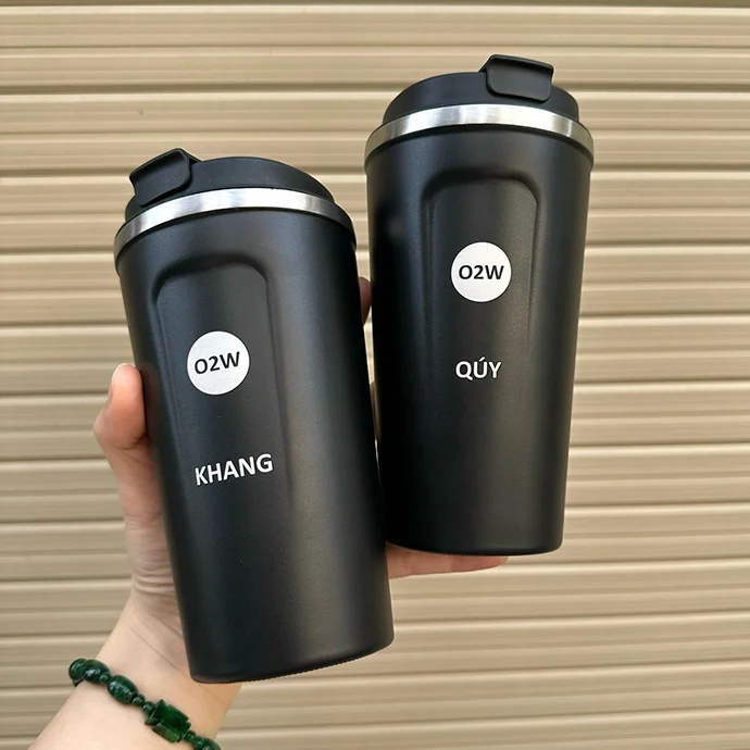 BÌNH GIỮ NHIỆT IN LOGO THEO YÊU CẦU - THIẾT KẾ THEO YÊU CẦU GIÁ RẺ