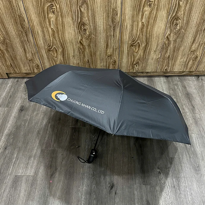 DÙ GẤP GỌN IN LOGO THEO YÊU CẦU - DÙ CHỐNG UV IN LOGO GIÁ RẺ