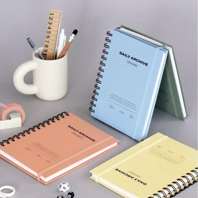 SỔ LÒ XO KHỔ A5 IN LOGO THEO YÊU CẦU - SẢN XUẤT THEO YÊU CẦU GIÁ RẺ