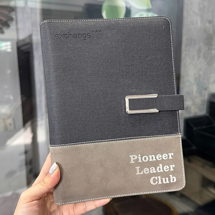 SỔ CÒNG BÌA PU IN LOGO GIÁ RẺ