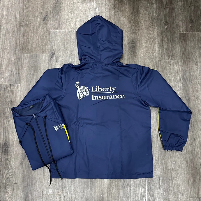 ÁO KHOÁC VẢI DÙ IN LOGO LIBERTY - IN LOGO THEO YÊU CẦU