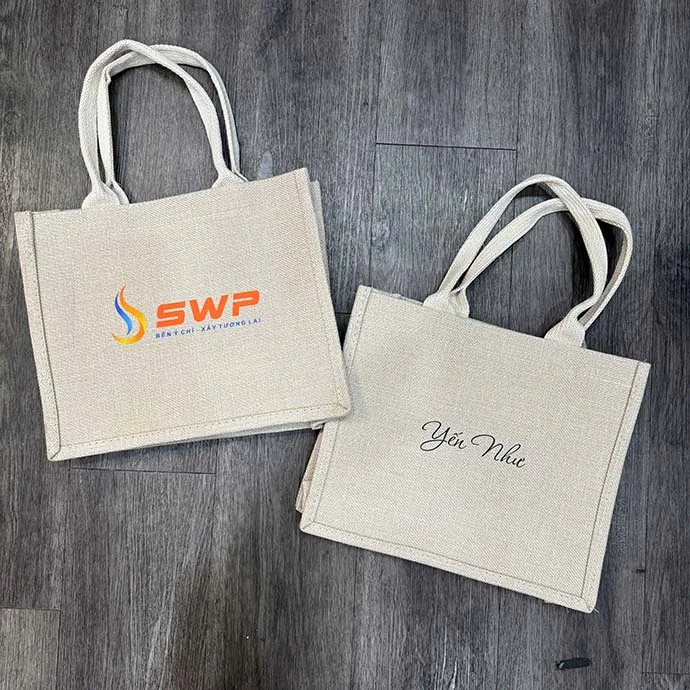 SẢN XUẤT TÚI GIẢ ĐAY IN TÊN THEO YÊU CẦU GIÁ RẺ