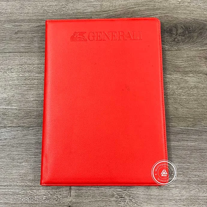 BÌA DA IN LOGO THEO YÊU CẦU